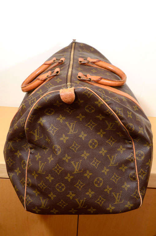 Fabric Louis Vuitton Duffel Bag, Vintage For Sale