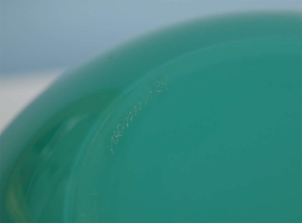 Beautiful Aqua Murano Glass Vase by Carlo Scarpa for Venini 3