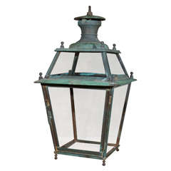 French Copper Lantern