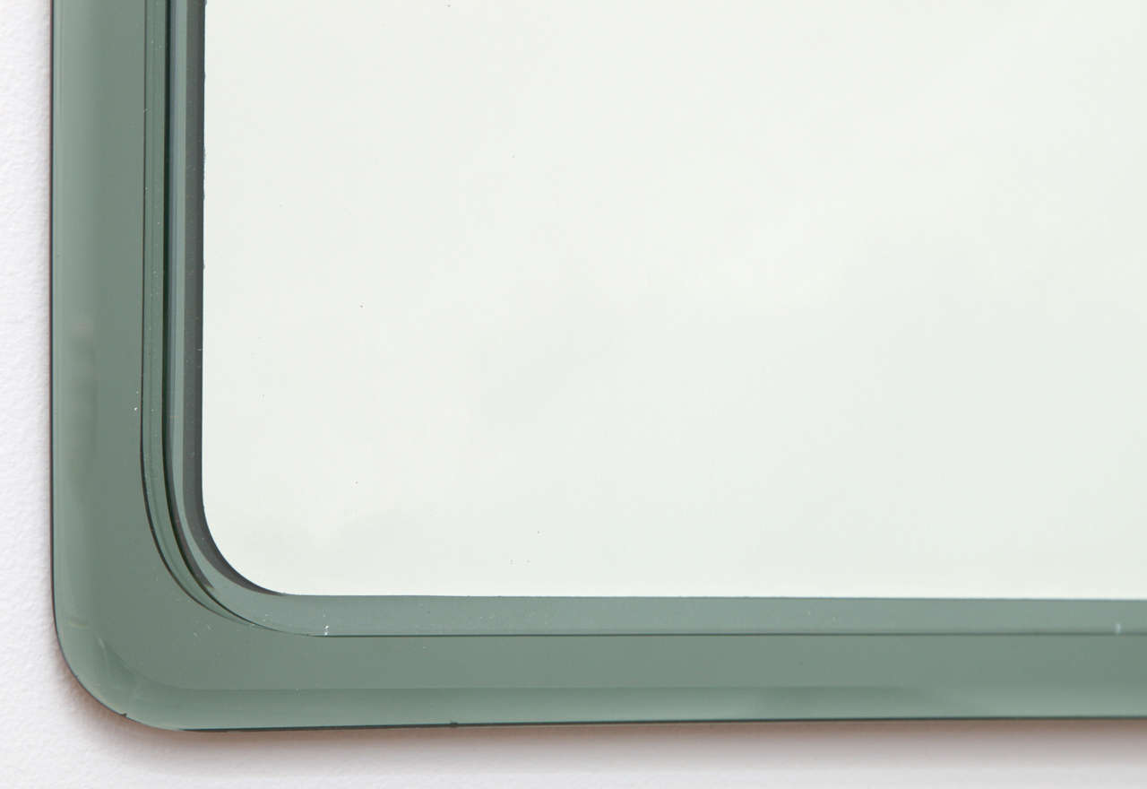 Modern Sleek Mondernist Wall Mirror