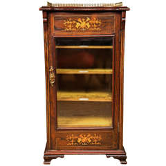Rosewood Music Cabinet 1