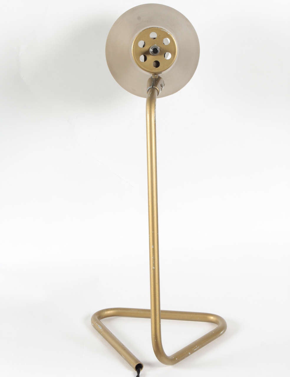 Bronze Desk Lamp by Kurt Versen In Excellent Condition In New York, NY
