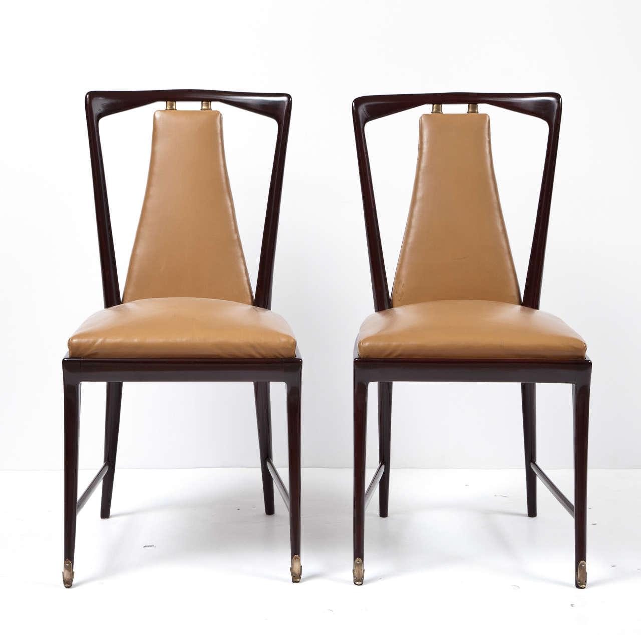 Osvaldo Borsani Exceptional Set of Eight Chairs 3