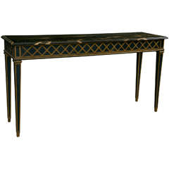 Charming Italian Neoclassical Style Console Table