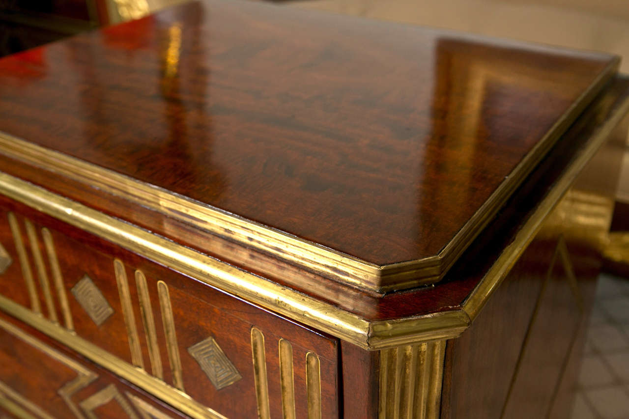 Pair of Russian Neoclassical Style Nightstands 4