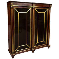 19th Century Russian Neoclassical Bookcase Cabinet 10