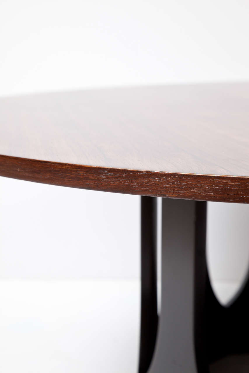 Rosewood Cocktail Table by Harvey Probber In Good Condition For Sale In New York, NY