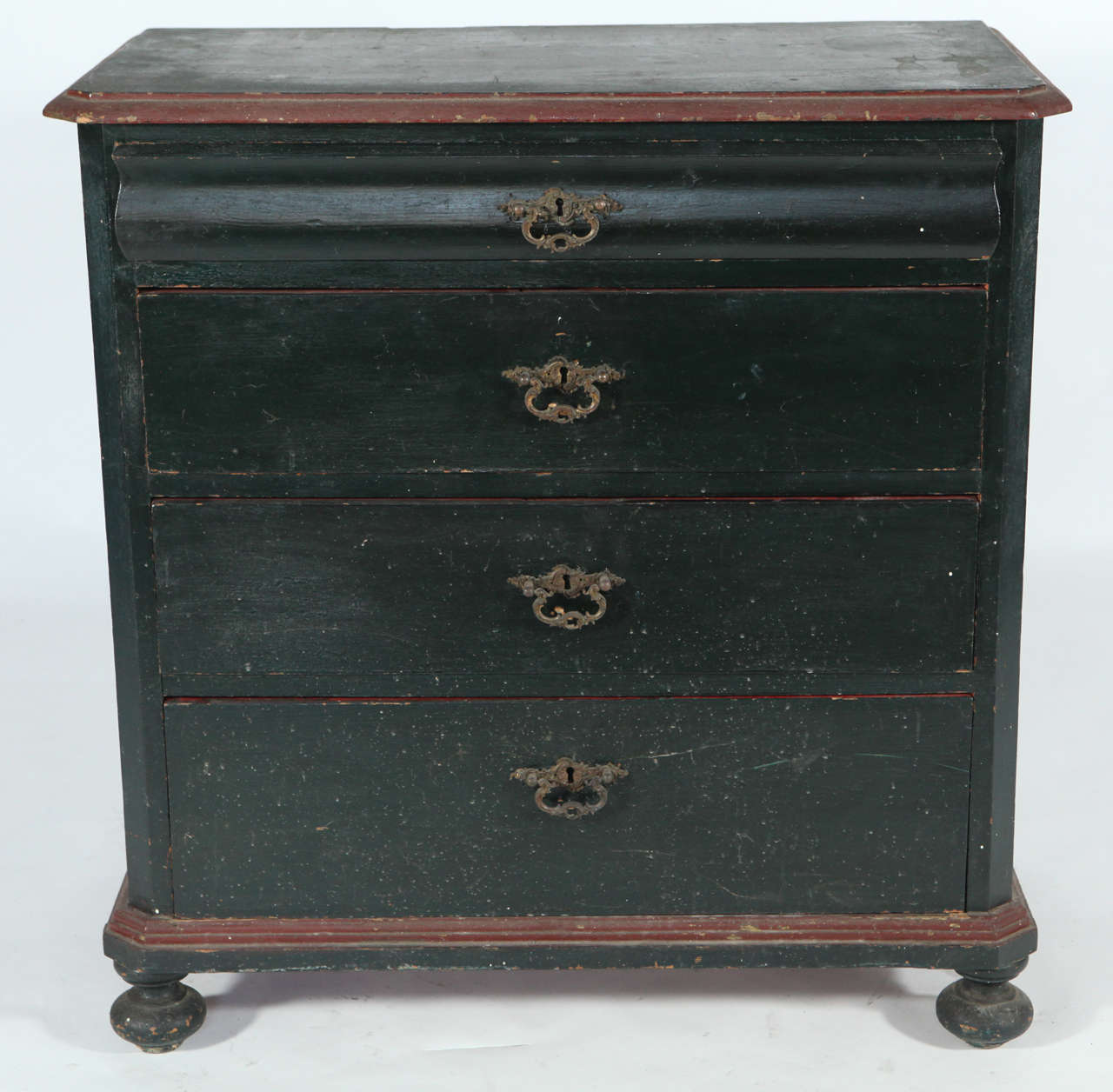 Danish 19TH CENTURY CHEST OF DRAWERS, DENMARK, c. 1890 For Sale