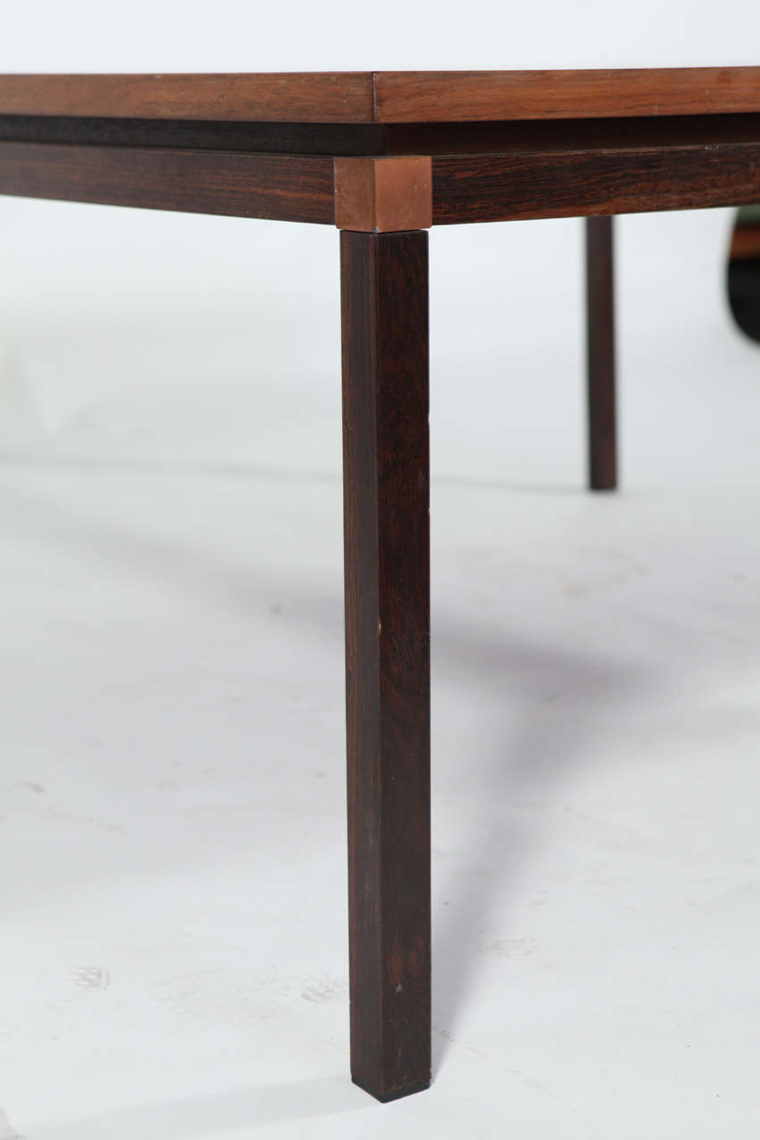 20th Century COPPER COFFEE TABLE, DENMARK, c. 1970 For Sale