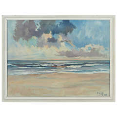 Painting by Franz List, Denmark, circa 1940