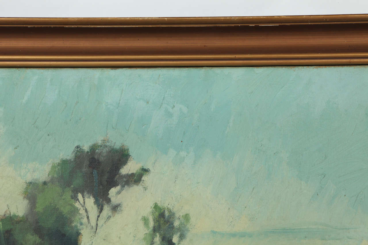 Painting by Orla Valdemar Borch, Denmark, 20th Century For Sale 1