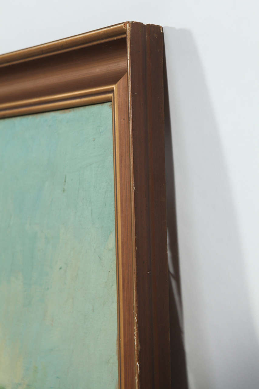 Painting by Orla Valdemar Borch, Denmark, 20th Century For Sale 2