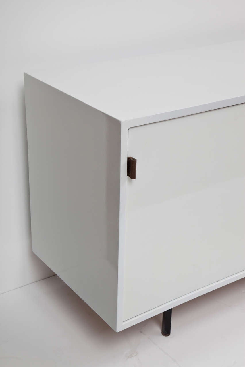 Lacquer White Credenza by Knoll