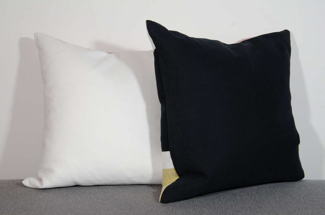 American Architectural Italian Linen Throw Pillows by Arguello Casa