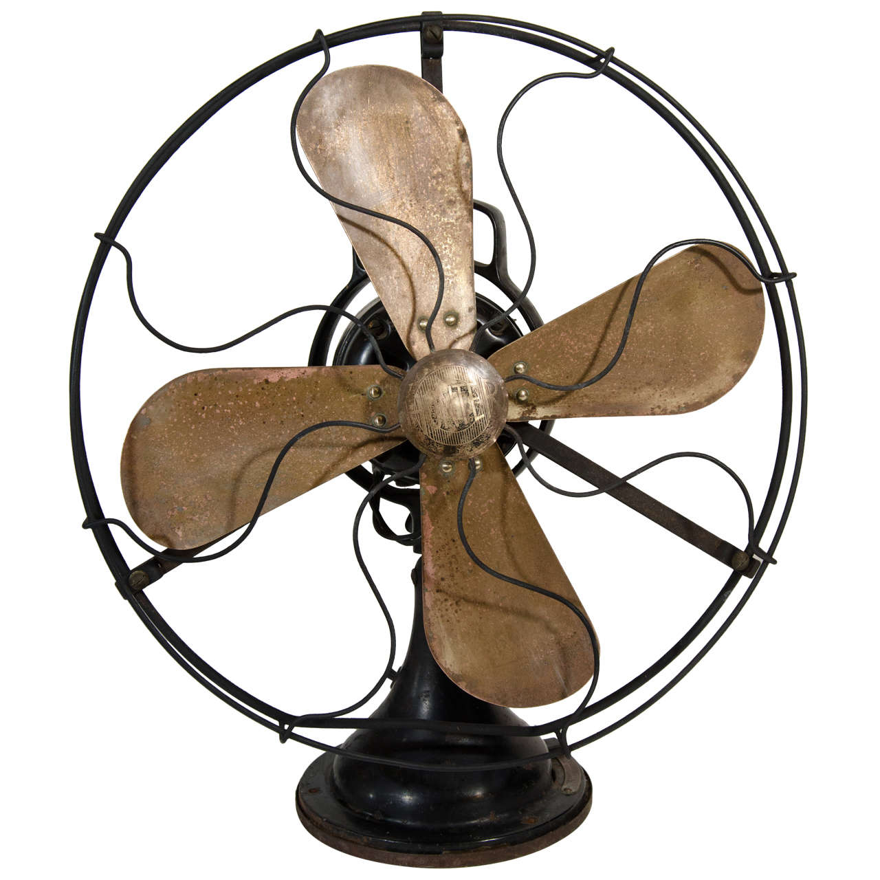 1930s Machine Age Era Table Fan For Sale at 1stdibs