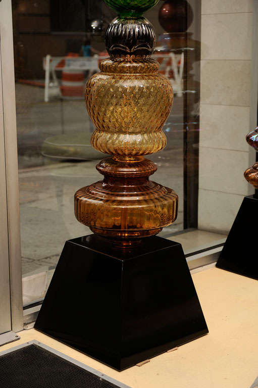20th Century Decorative Glass Sculpture