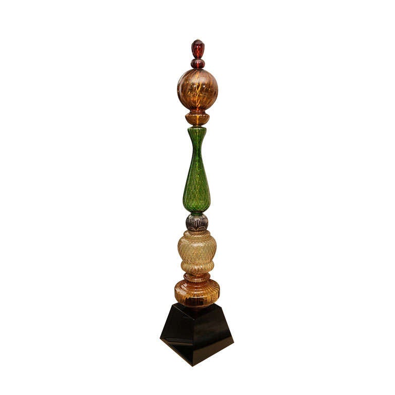 Decorative Glass Sculpture