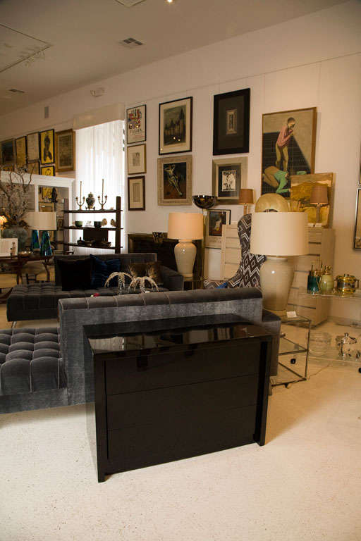 Mid-20th Century Pair of Custom Three Drawer Chests designed by William Haines
