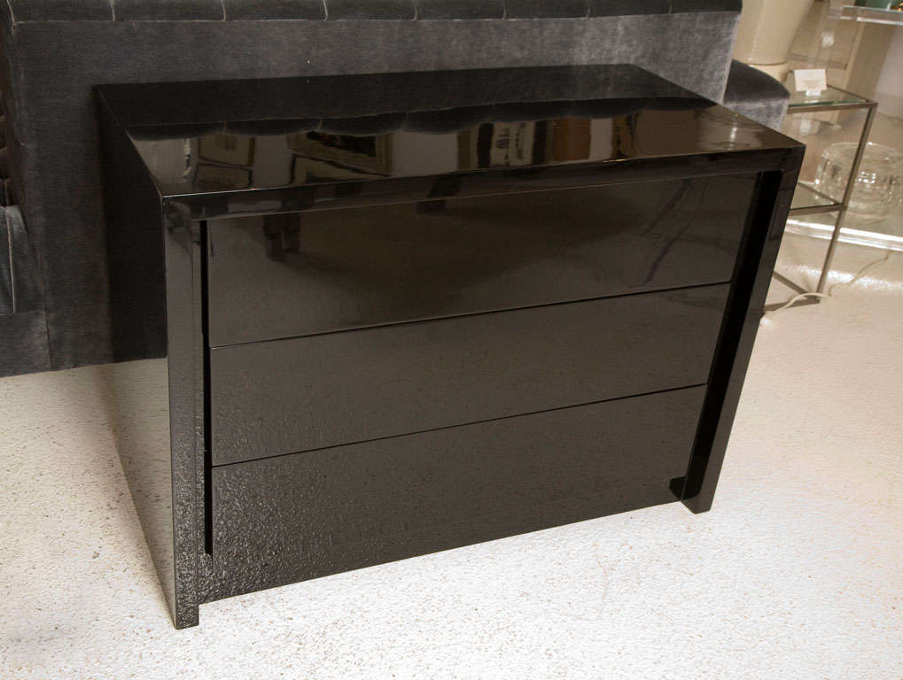 Pair of Custom Three Drawer Chests designed by William Haines 2