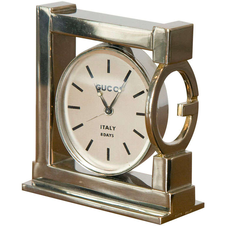 8 Day Clock with Alarm by Gucci