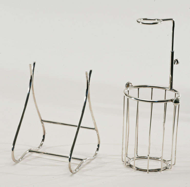 Gorham Silver Plate Wine Bottle Holder/Pourer For Sale at 1stDibs