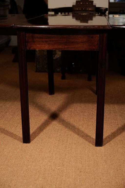 Irish Gate-Leg Mahogany Table