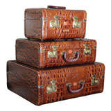 Used Set of Three Suitcases