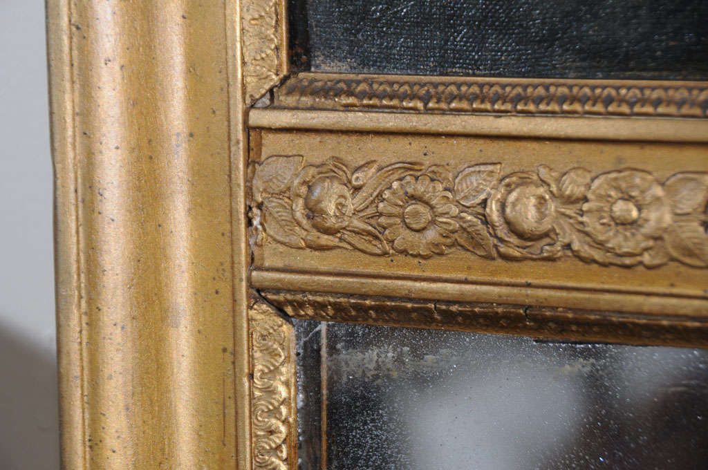 19th Century Napoleon Trumeau Mirror For Sale 5