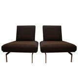 Pair of Oversize Chairs by B & B Italia