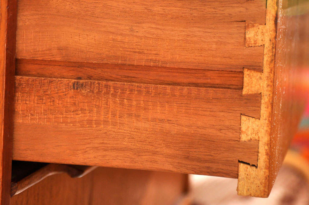 1960's Eight Drawer Teak Dresser 2