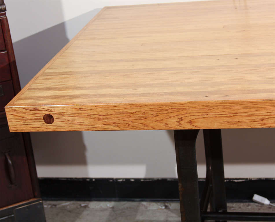 American Pine Bowling Alley Table