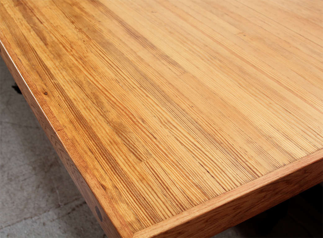 Mid-20th Century Pine Bowling Alley Table