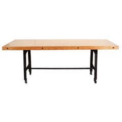 Used Pine Bowling Alley Table