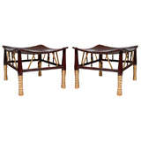 Pair of  Liberty Thebes Stools