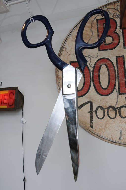 Folk Art Giant Scissors