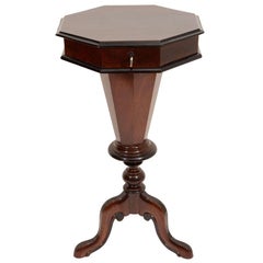 Octagonal Biedermeier Sewing Table