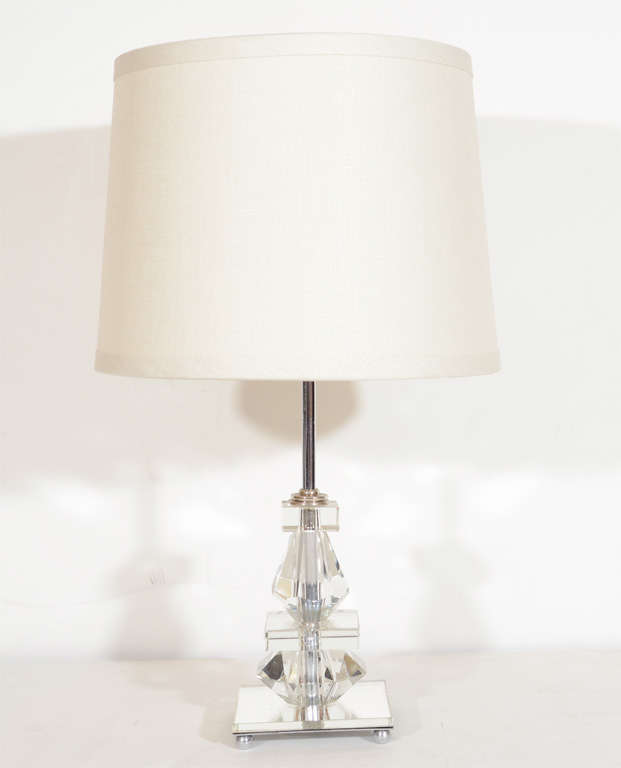 Pair of Hollywood Boudoir Lamps