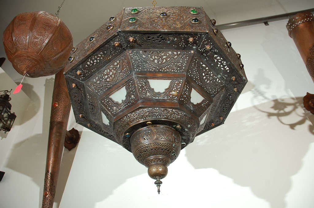 20th Century Large Antique Turkish Chandelier