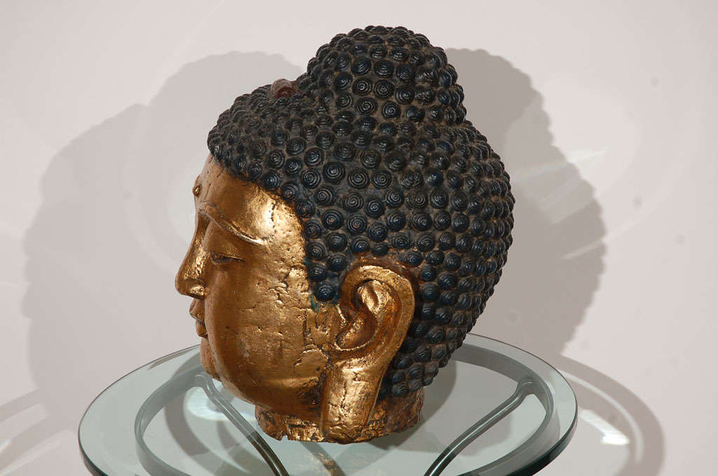 Bronze Buddha Head 2