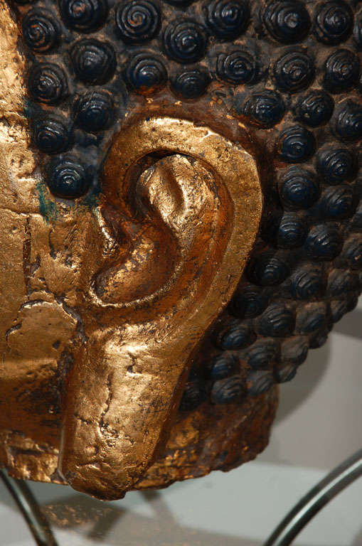 Bronze Buddha Head 3