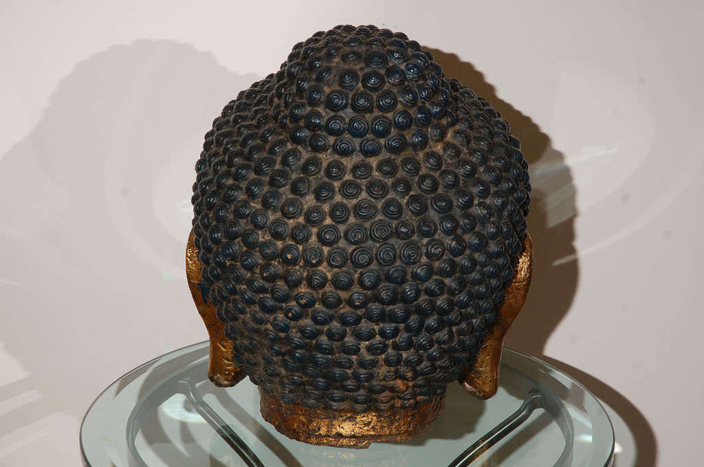 Bronze Buddha Head 4