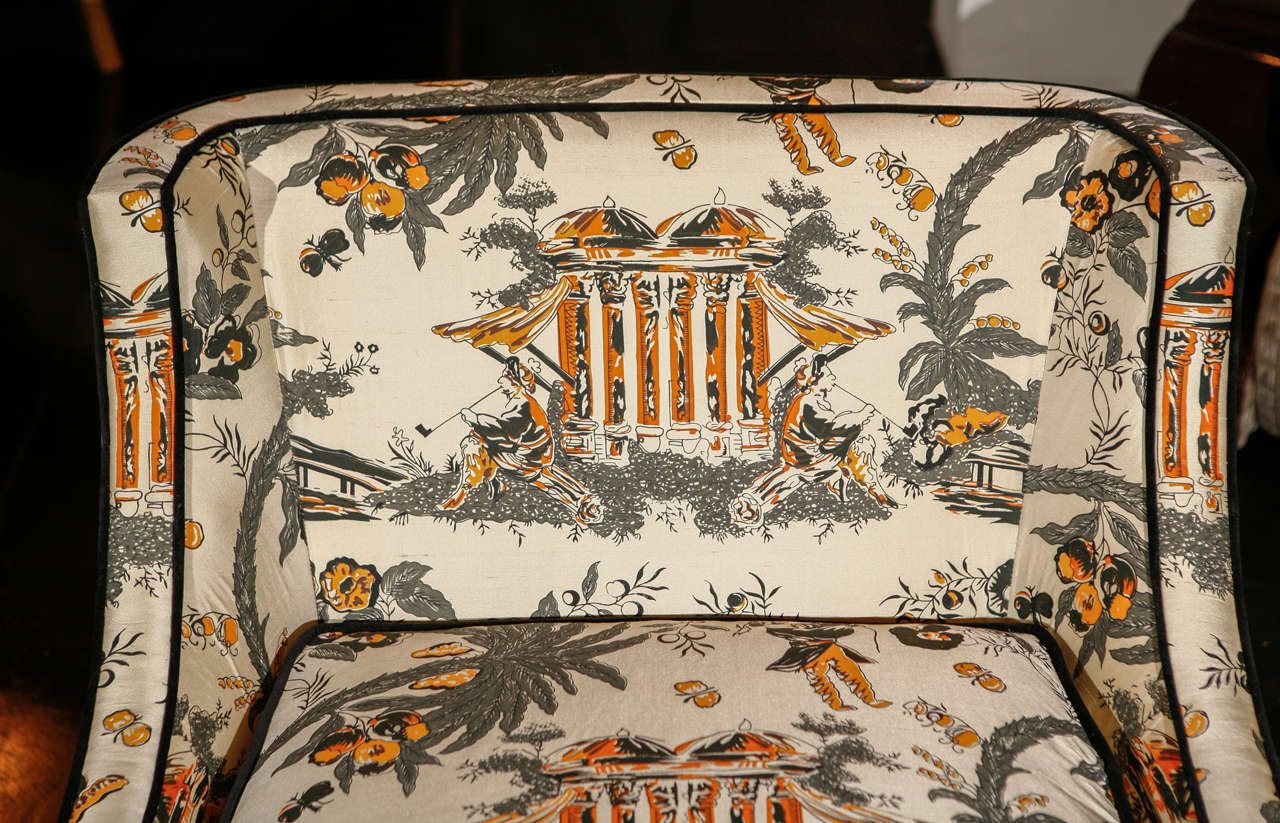 chinoiserie armchair