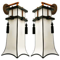 Chinoiserie Wall Sconces