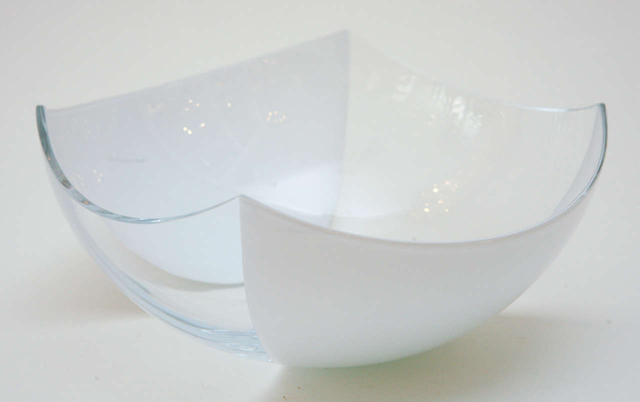 Italian Murano Glass Bowl by Salviati for Tiffany & Co.