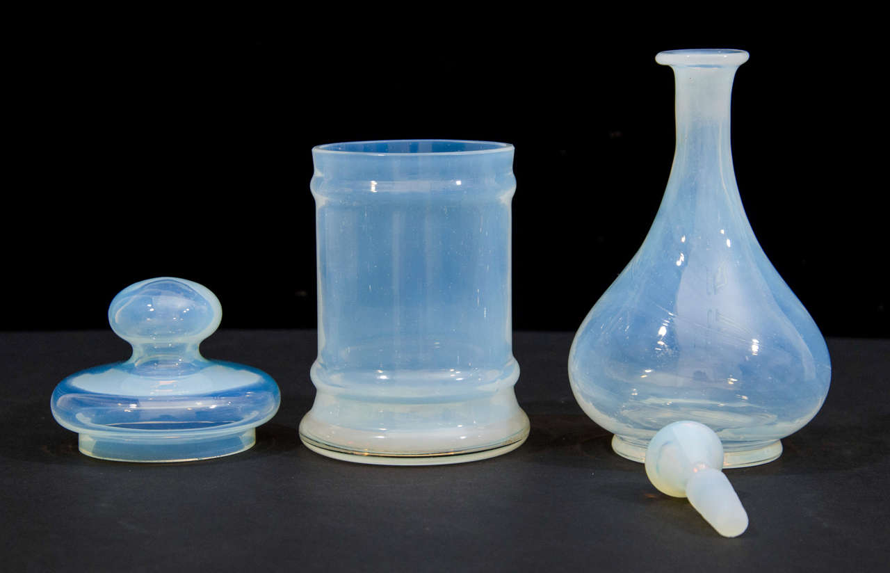 French Opaline Glass Collection For Sale 3