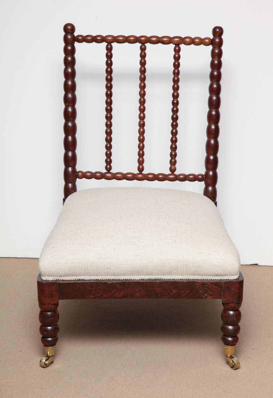 Irish 19th Century Spool Chair