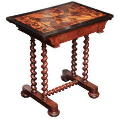 19th Century Maltese, Specimen Wood Table 8
