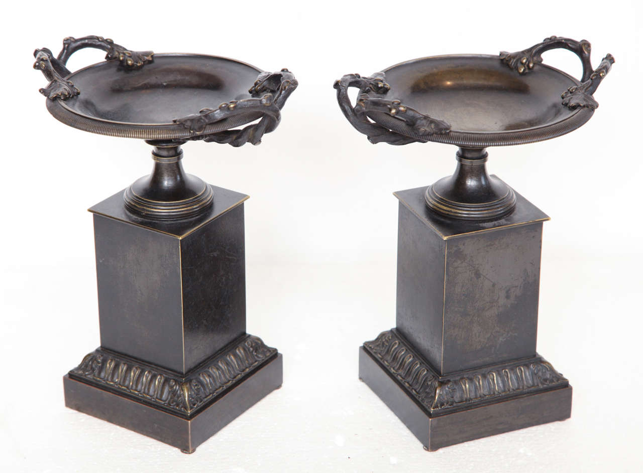 Pair of 19th Century Bronze Tatza For Sale 4