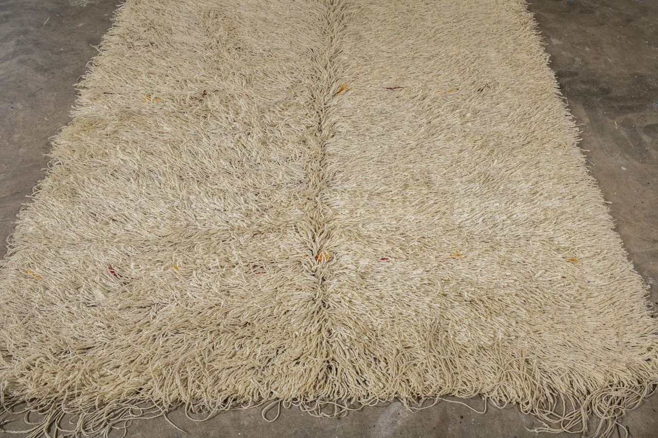 Late 20th Century Vintage Moroccan Rug For Sale