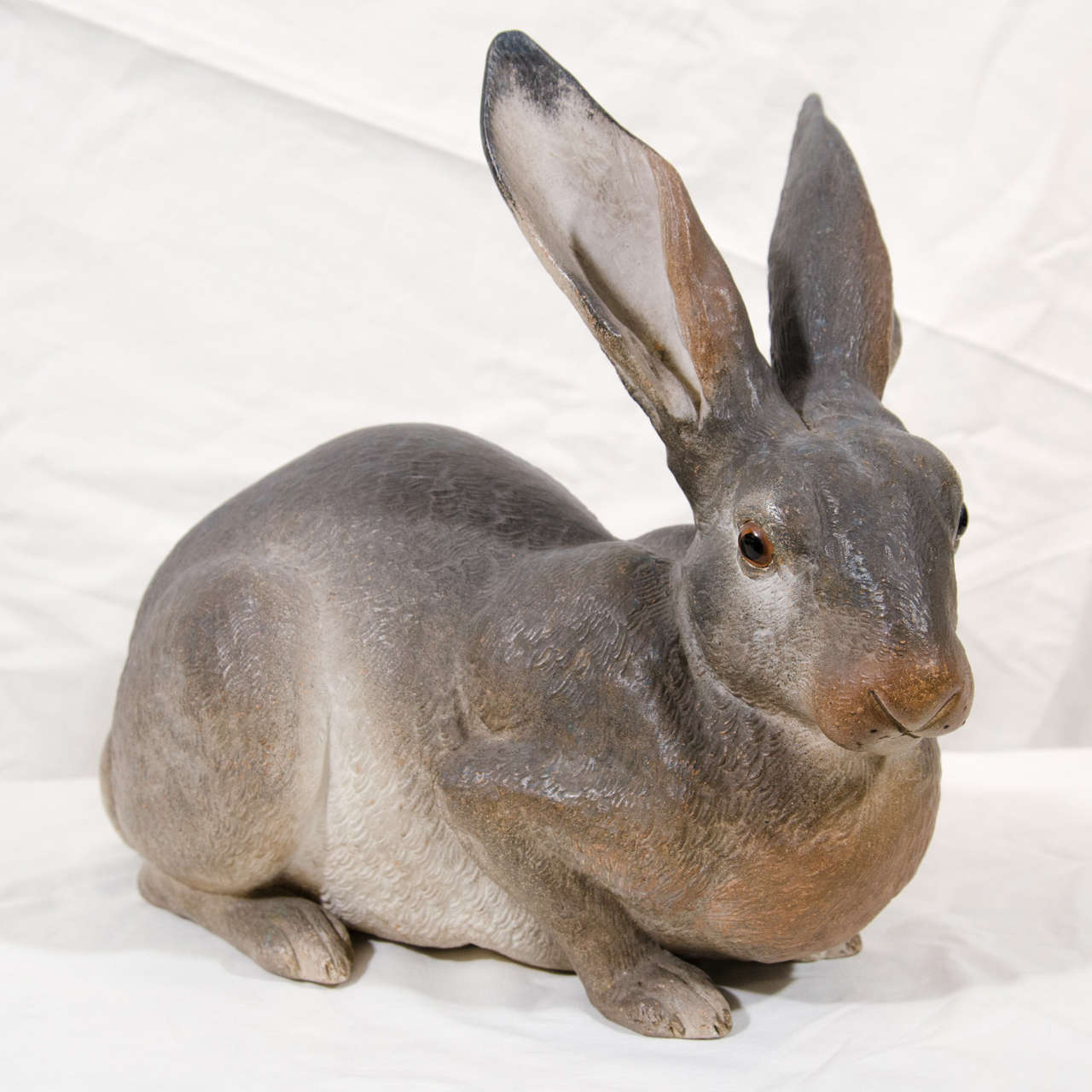 An Austrian Cold Painted Rabbit In Excellent Condition In Katonah, NY
